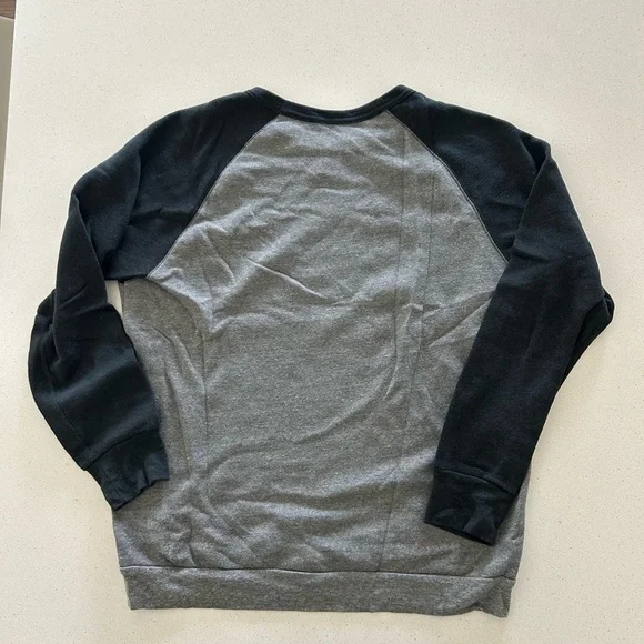 Matix Black and Gray Graphic Sweatshirt - Picture 4 of 4